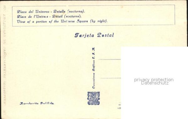 Exposicion Internacional Barcelona 1929 Plaza del Universo – Bild 2