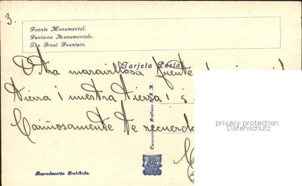 Exposicion Internacional Barcelona 1929 Fuente Monumental – Bild 2