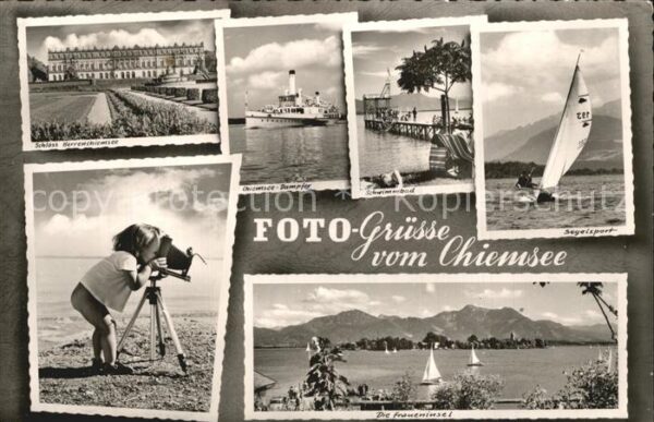 Fotograf Fotokunst Kind Chiemsee Segelsport Dampfer Schwim