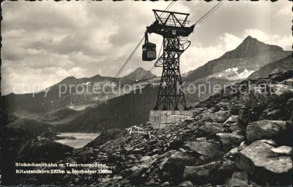 Seilbahn Stubach Tauernmoossee Kitzsteinhorn Hoc