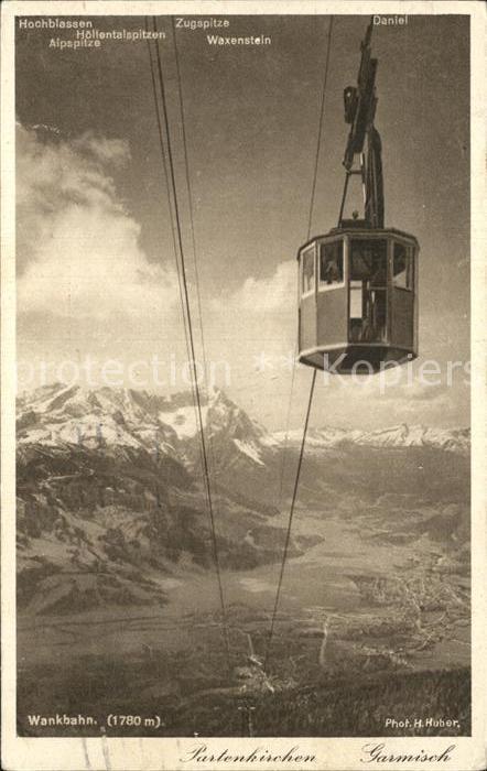 Seilbahn Wankbahn Garmisch-Partenkirchen