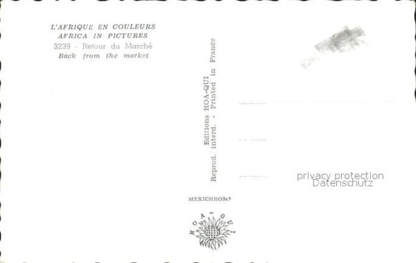 Typen Afrika Retour du Marche – Bild 2