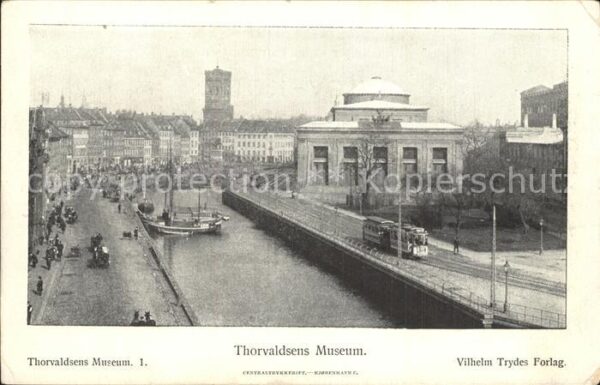 Strassenbahn Thorvaldsens Museum Kobenhavn