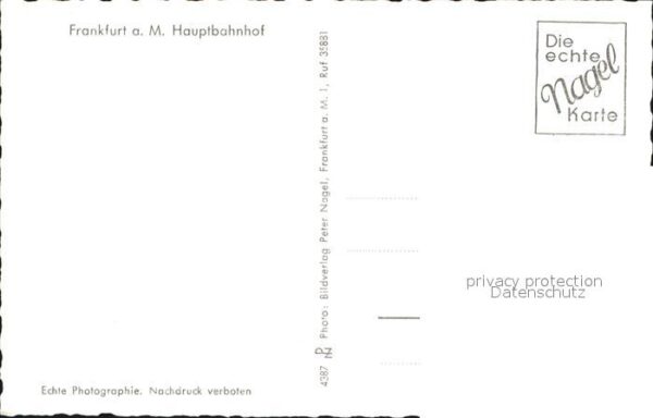 Strassenbahn Hauptbahnhof Frankfurt am Main – Bild 2