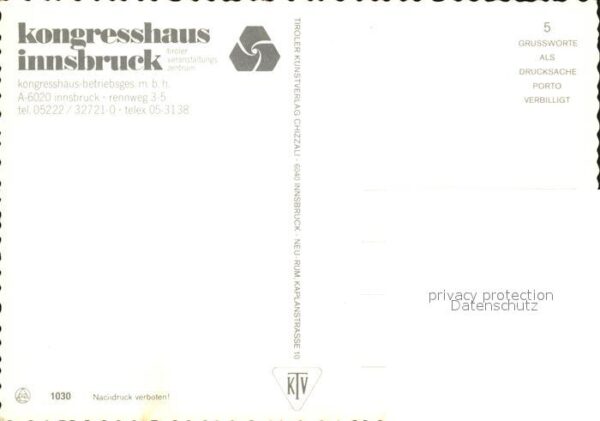 Politik Kongresshaus Innsbruck – Bild 2