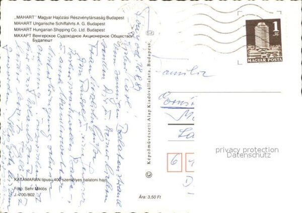 Motorschiffe Siofok Mahart Ungarn – Bild 2