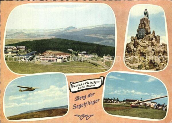 Segelflug Gliding Vol-Voile Vuolo-a-Vela Wasserkuppe Rhön