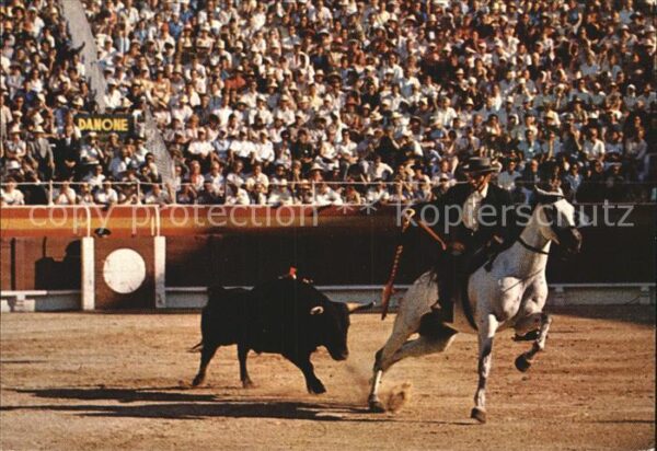 Stierkampf Corrida de Toros Rejoneador