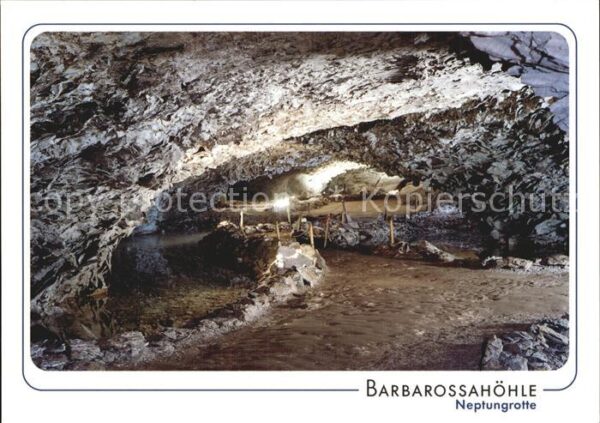 Hoehlen Caves Grottes Barbarossahöhle Neptungrotte