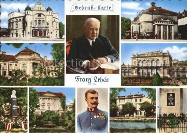 Komponist Franz Lehar Volksoper Wien Lehar-Villa