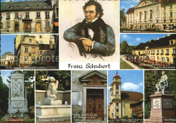 Schubert Franz Gedenkstätten Konzerthaus Geburtshaus H