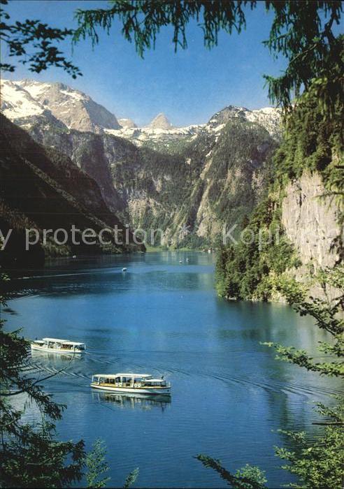 Motorschiffe Königssee Steinernes Meer
