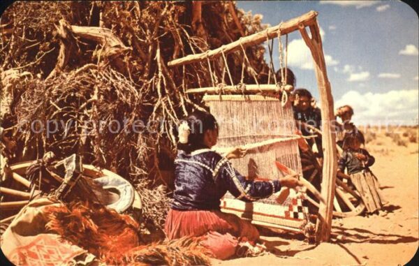 Weberei Navajo Waever