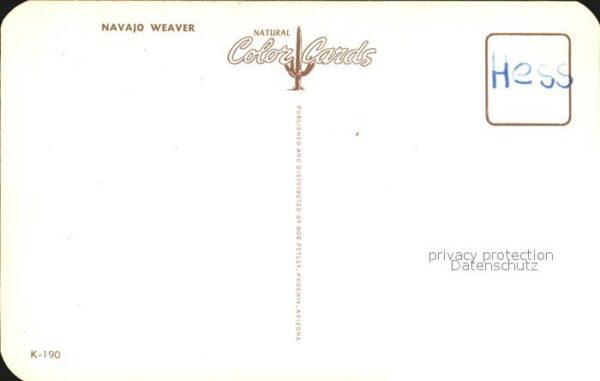 Weberei Navajo Waever – Bild 2