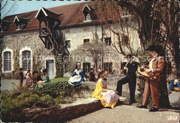 Trachten Frankreich Bourbonnais
