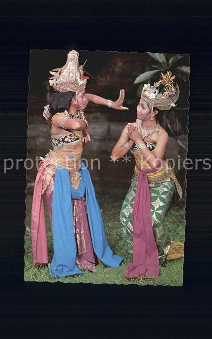 Tanz Taenzer Rama and Shinta Bali Version Ramayana D