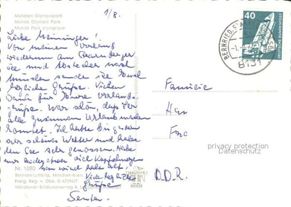 Olympia Olympiapark München Fliegeraufnahme – Bild 2