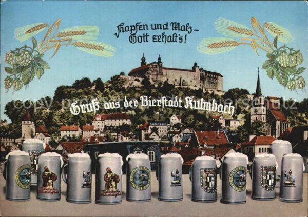 Bier Kulmbach Bierkrüge
