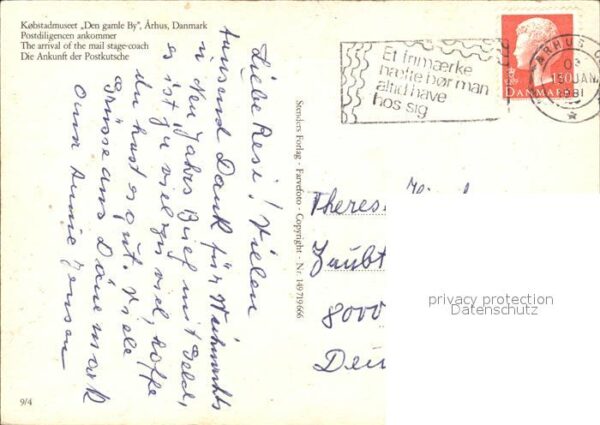 Postkutsche Arhus Danmark – Bild 2