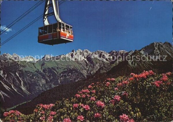 Seilbahn Fellhorn Oberstdorf Trettach Mädelegabe