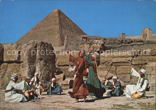 Tanz Taenzer Reda folkloric troup Pyramids of Giza
