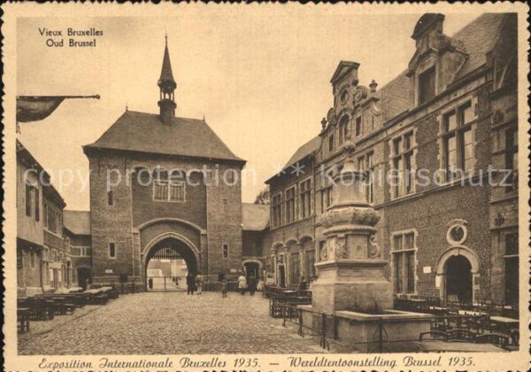 Exposition Internationale Bruxelles 1935 Porte de Coudenberg