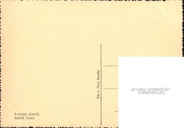 Exposition Internationale Bruxelles 1935 Avenue Astrid – Bild 2
