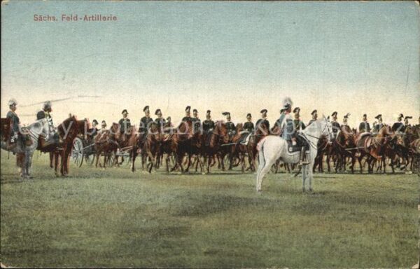 Artillerie Sächsische Feld-Artillerie