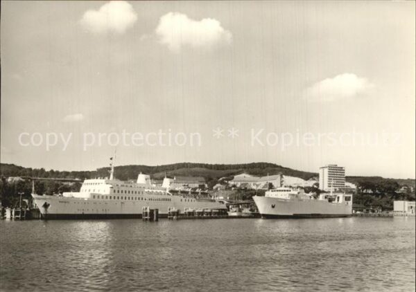 Faehre Ferry Bac Traghetto-- MS Sassnitz MS Stubbenkammer