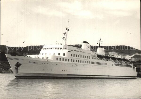 Faehre Ferry Bac Traghetto-- Reichsbahnfährschiff Sassnitz