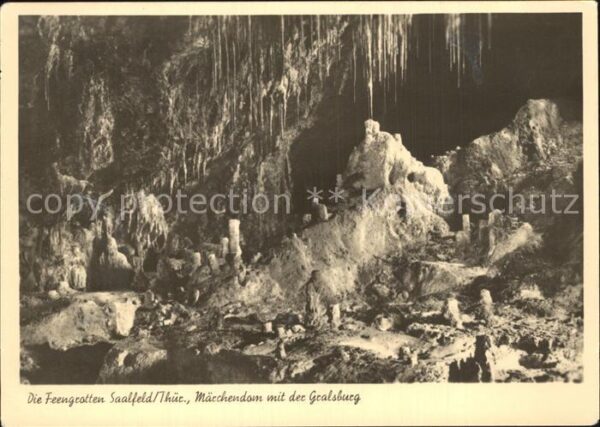 Hoehlen Caves Grottes Feengrotten Saalfeld Märchendom Gralsbu