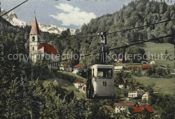 Seilbahn Salzberg Dürrnberg Hallein