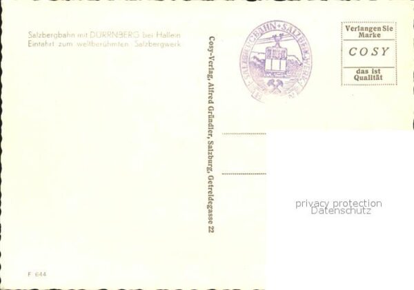 Seilbahn Salzberg Dürrnberg Hallein – Bild 2
