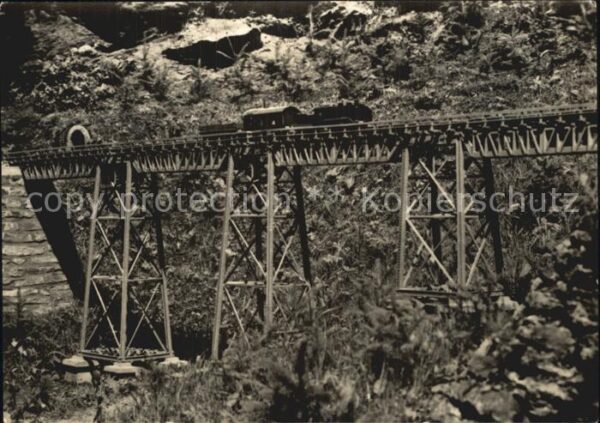 Bruecken Bridges Ponts Waschleithe Eisenbahnbrücke Grünhain-El