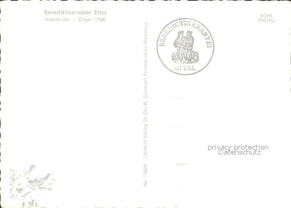 Kirchenorgel Benediktinerabtei Ettal – Bild 2