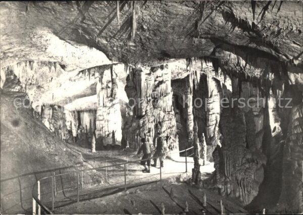 Hoehlen Caves Grottes Postojnska Jama Slowenien Eingang Neue