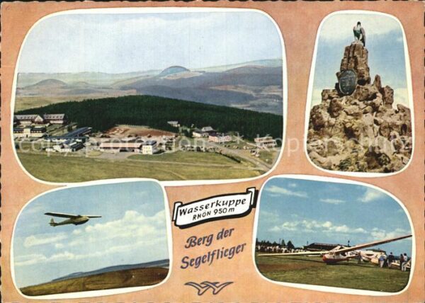Segelflug Gliding Vol-Voile Vuolo-a-Vela Wasserkuppe Rhön