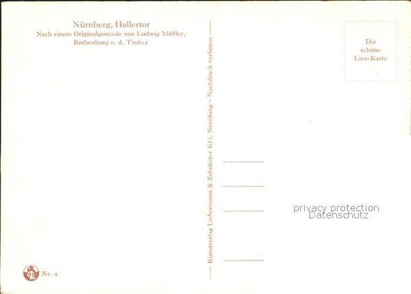 Moessler L. Nürnberg Hallertor – Bild 2