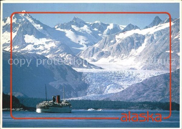 Dampfer Oceanliner Alaska Glacier Bay National Monument