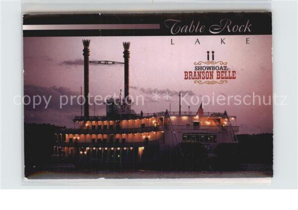 Dampfer Schaufelrad Showboat Branson Belle Table Rock Lake