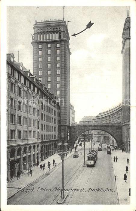 Stockholm Pagod Södra Kungstornet