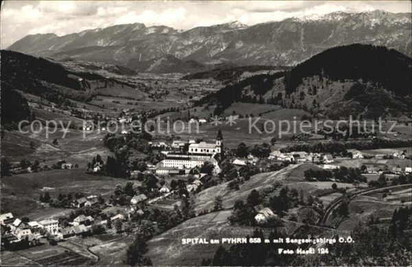 Spital Pyhrn Panorama mit Sengsengebirge
