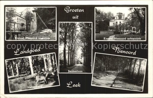 Leek Groningen Landgoed Nienoord Kasteel Hertenkamp Bo