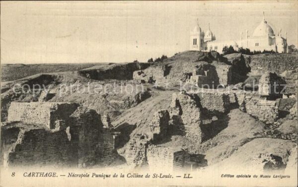 Carthage Karthago Necropole Punique de la Colline de St L