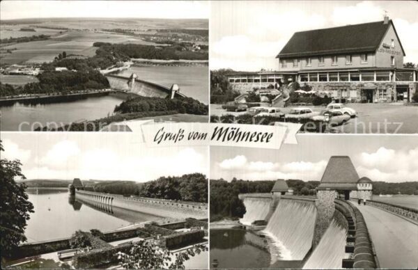 Moehnesee Hotel Pantel Möhntalsperre Sperrmauer T