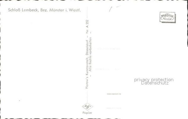 Lembeck Schloss Fliegeraufnahme – Bild 2