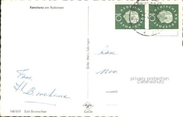Konstanz Bodensee aus der Vogelperspektive Bromsilber – Bild 2