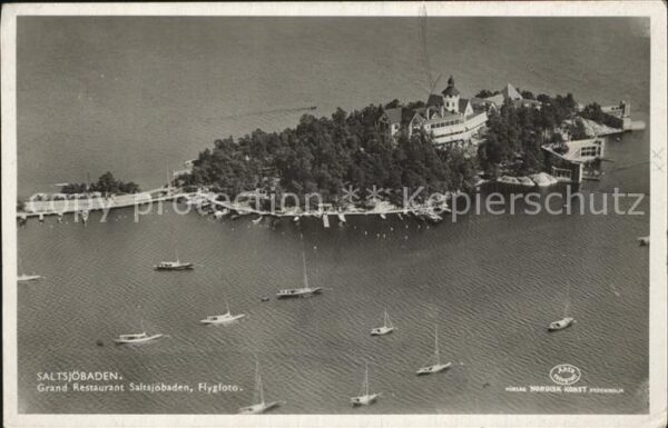 Saltsjoebaden Grand Restaurant Flygfoto