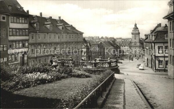 Gotha Thueringen Hauptmarkt Wasserkunst
