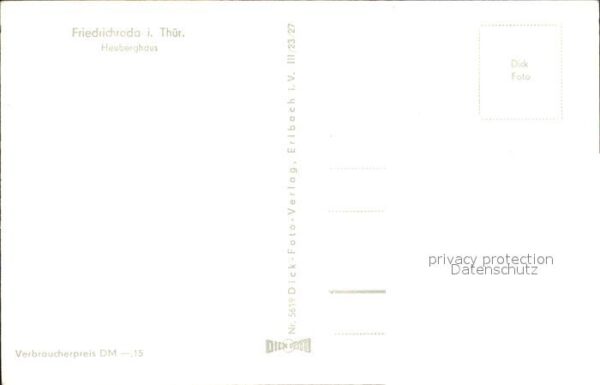 Friedrichroda Heuberghaus – Bild 2